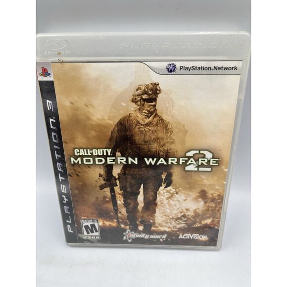 Call of Duty: Modern Warfare 2 (Sony PlayStation 3, 2009) PS3 Complete & Tested - Picture 1 of 8